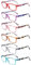 ZONLON 6 Pack Damen Lesebrillen Blaulichtfilter Brille Computerbrille mit Federscharnieren Blendfreie Lesehilfe 4.0