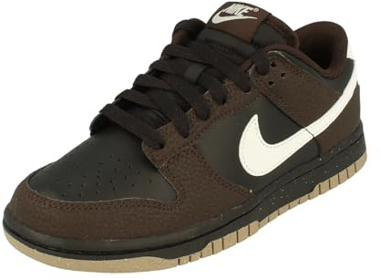 Nike Dunk Low Damen Schuhe, Schwarz/Summit White-Velvet Brown, 40 EU