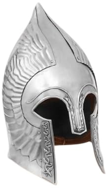 MEDIEVAL HANDICRAFTS STORE Handgefertigter voll funktionsfähiger Gondorhelm Herr der Ringe Helm - Bestes Halloween-Kostüm für Unisex-Erwachsene