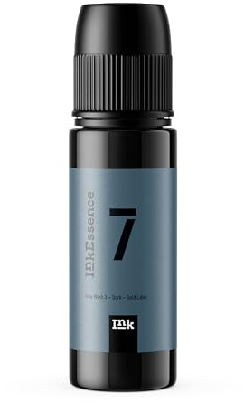 InkEssense Tattoo Farbe - Tinte Tätowierfarbe - Farben für professionelle Schattierungen und Konturen - Tattoo Zubehör - Tatoo Farbe Gray Wash 3