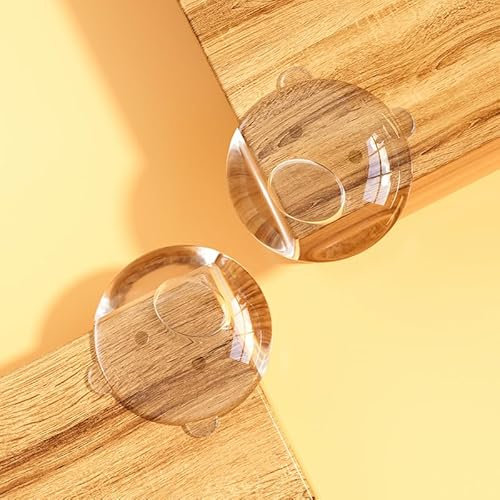 Eckenschutz Baby 12 Stück,Silikon Selbstklebend Kantenschutz,Kantenschutz Baby,Transparent Tischkantenschutz,Superkleber,Baby Kindersicherung,Sicherheit Für Kinder