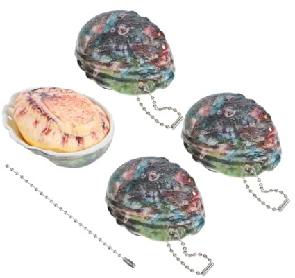 Milisten 4pièces à Eau Coquille Ormeau Jouet Aquatique pour Garçon Fille Gicleur Eau Design Réaliste Lot pour Jeux Plage Piscine