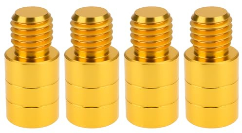 eMagTech 4pcs Fishing Landing Net Handle Connector for fishing rod converted into a Fishing Landing Net