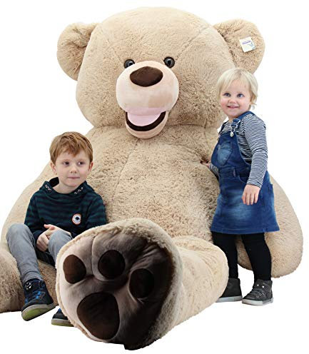 Sweety Toys 8018 Valentine Teddy Plüschtier Riesenbär 240 cm XXXL Teddy Bär Kuscheltier