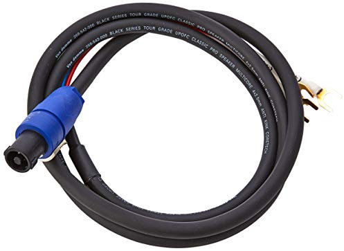 REL/MJ Acoustics 3 Wire Sub Speaker Cable Neutrik Speakon to Spade end Subwoofer (1.5 m)