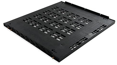 Emuca - Base para frigorífico Integrado en módulo de Cocina de 60cm y espesor de tablero 16mm, Plástico, Negro