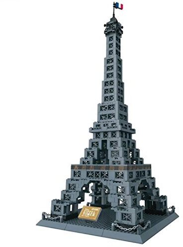WANGE Torre Eiffel. Plantilla de Arquitectura de Montaje con Bloques