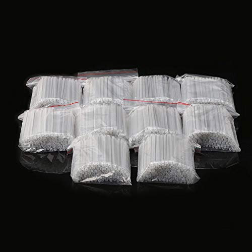 YoungerY (1000pcs Raccord de Tube thermorétractable 60 mm de Fibre