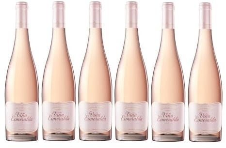 Viña Esmeralda Rosé, Vino Rosado - 6 botellas de 75 cl, Total: 4500 ml