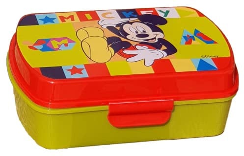 CARTOON GROUP KL83351 Micky Mouse - Contenitore per il pranzo, colore: Verde