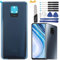YHX-OU Tapa de Batería de Reemplazo para Xiaomi Redmi Note 9S Redmi Note 9 Pro Tapa Trasera para Xiaomi Redmi Note 9S Redmi Note 9 ProCubierta Bateria con Herramientas(Gris)
