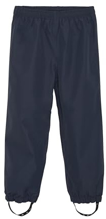 Color Kids Kids Shell Pants Blau - Wasserdichte atmungsaktive Kinder Regenhose, Größe 116 - Farbe Total Eclipse
