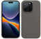 kwmobile Handyhülle für iPhone 14 Pro Hülle, für iPhone 14 Pro Case - Hülle Silikon - kabelloses Laden - Stone Dust