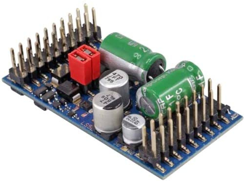 58315 LokSound 5 L DCC/MM/SX/M4 Leerdecoder, Stiftleiste mit Adapter