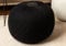 ENGLISH HOME Pouf Hocker, Rund Sitzpouf, Sitzhocker, Sitzpuff, Fußhocker, Strick Puff Hocker für Wohnzimmer, Schlafzimmer, Strickhocker Pouf, 37 x 50 cm, Schwarz