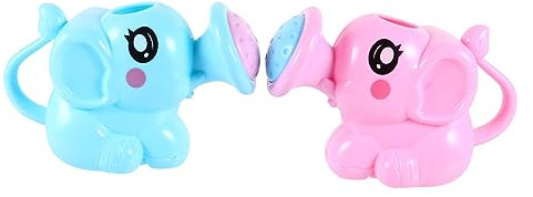 ABOOFAN 4 Piezas Regadera De Elefante Juguetes Niño Herramienta Bebé El Plastico Dibujos Animados