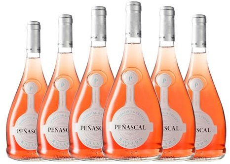 Peñascal Semi-Seco Semi-Dulce Joven 75 cl Vino rosado (Caja de 6 Botellas de 75 cl)