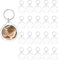 20 Porte-clés Photo, BetterJonny Porte Clé Photo Transparent Vierge en Acrylique Double Face Porte Cle Photo Personnalisable DIY Cadre Photo Vierge Rectangle Porte Clef Photo pour Famille, Rond 4,2cm