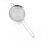 CHEFZOCO Colador de cocina con mango, Escurridor acero inoxidable,Cedazo de acero con mango, Tamiz de cocina, Longitud 25 cm, Diámetro colador 10 cm, Fondo colador 5.2 cm, Acero inoxidable