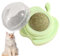 Biniveil Soporte de Bola de Hierba gatera, Juguetes de Pared de Hierba gatera | Juguete masticable para Gatos - Decoración de la Pared del Gato del Juguete de Limpieza de los Dientes, Bolas de la
