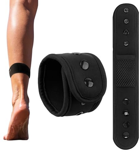 Knöchelband, Fitness-Schrittzähler für Damen und Herren, kompatibel mit Fitbit Flex 2/One/Zip/Charge 2 3/Alta HR oder Garmin Vivofit/2/3/4/JR Fitness-Tracker, verstellbar, atmungsaktiv,