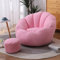 Großer Sitzsack, Liege für Erwachsene, Einzelsitzsack, Loungesessel zum Spielen, Lesen und Entspannen, rosa