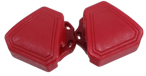 Toddmomy 2 Sätze Football Visor Clips aus Stoßfestem Nylon Helmbefestigungsschrauben Einfache Installation Verbesserte Stabilität und Sicht für Verschiedene Football Helmmodelle