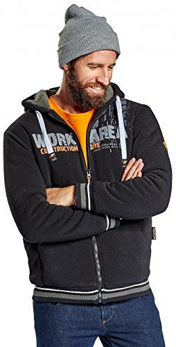 Terratrend Job 61361–2 x l-1000 Größe 2 X Große Sweat Jacket – Schwarz