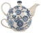 Sass & Belle's Blue Willow Floral Tea For One