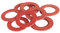 SOMATHERM FOR YOU - CJ115 - Lot de 10 joints fibre intérieur 20/27. Le joint fibre permet de réaliser l'étanchéîté sur les raccords d'eau froide, d'eau chaude sanitaires Gris