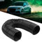 Tubo di Aspirazione Auto Universale Tubo di Espansione Flessibile con Presa d'aria Modificata 63mm 76mm (76mm)