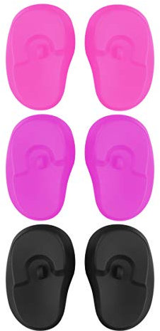 Healifty 3 Paar Ohrabdeckung Silikon wasserdichte Ohr Abdeckung Friseur Färbung Ohr Abdeckung Schild Schutz Colorations Zubehör für Salon SPA