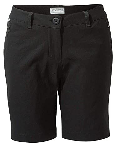 Craghoppers Womens Kiwi Pro Hiking Shorts, Black, 26W EU