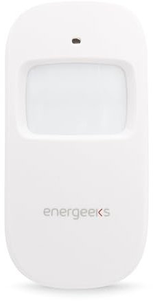 energeeks - Sensor de Movimiento WiFi Inteligente - Protección del Hogar - Notificaciones Móviles - Automatiza tu Hogar según Movimiento - Fácil Instalación - App Móvil - Compatible con Alexa/Google