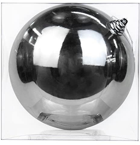 Ø 18CM Weihnachtskugeln Kunststoff 1 Stücke Große Christbaumkugeln Weihnachtsdeko Bruchfest Ornamente Weihnachtsbaumschmuck für Weihnachtsbaum Christbaumkugeln Weihnachtsdekoration Kugeln