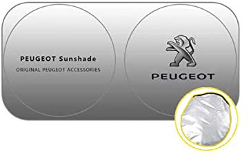 CKPEOR Peugeot Parasol para Parabrisas, Parasol Plegable para Ventana Delantera de Coche, bloquea los Rayos Ultravioleta Adecuado para Peugeot 308 408 508 301 5008 4008 3008 308S, etc,160 * 85CM