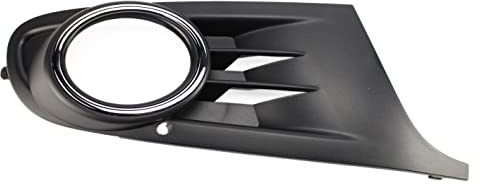 Griglia Paraurti Anteriore Dx Per Golf 6 MK6 VI da 2008 a 2012 Cornice Mostrina Inferiore Copertura Fendinebbia Destro Con Anello Cromato