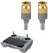 Hanatora Extension Joysticks Stick for DJI RC,RC 2(Flip,Neo,Air 3S/3,Mini 4/3 Pro,Mini 3,Mavic 3 Classic/Pro Drone Controller), Aluminum Long Joy Sticks Thumb Accessories