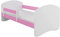 BDW Kinderbett mit Matratze - NEU, 140/160/180/190 Kinder (Rosa, 200x90)