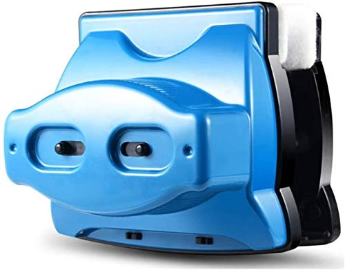 XCC Limpiador Limpiador de Vidrio Magnético, Ajuste magnético de 12 velocidades/Cuerda Anti-Gota 3M / Manija Grande Limpiador de Ventanas magnéticas de Doble Cara, for Doble/Triple/Vidrio Hueco,