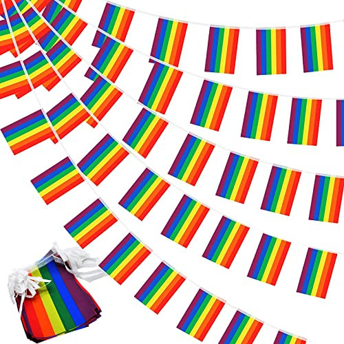 Regenbogenfahne Rainbow Flag, XiXiRan Regenbogen Pride Flag, Rainbow Dreieck Flaggen, LGBTQ Flagge Pride, Regenbogen Handschwenkflagge, Regenbogen Flaggen Banner, Homosexuell Handheld Flags