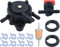 Adefol Pompa Benzina per Honda GX100 GC135 GC160 GCV520 GCV530 GX610 GX620, Pompa del Carburante con Valvola Arresto + Filtro + Tubo + Fascette Accessorio Motore 15-25 HP