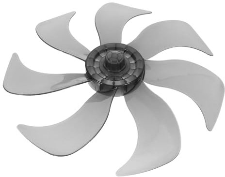 Baluue Replacement Fan Fan 7 Leaves Fan Replacement Replacement Plastic Table Fan Pedestal Fan Fan Accessories Silent Fan