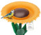WILDLIFE HOME Trink- & Futterblume I Vogeltränke stehend für Wildvögel 60cm I Vogelfutterspender mit Ständer, Vogelfutterstation, Futterspender für Vögel im Garten