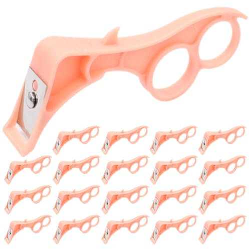 Ciieeo 20 Pezzi Pelapatate Rimozione della Pelle Vegetale Rasoio per Carote Pelapomodoro Carotatore di Pere Pela Patate Pela Pomodoro Torsolo Pere Acciaio Inossidabile Cipolla Enucleato