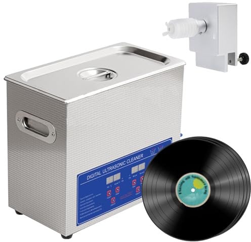 Commercial Ultrasonic Cleaner,6.5L Ultrasonic Vinyl Record Cleaner,Professional Ultrasonic Cleaner,Digital Ultrasonic Cleaner,Table top ultrasonic Cleaner