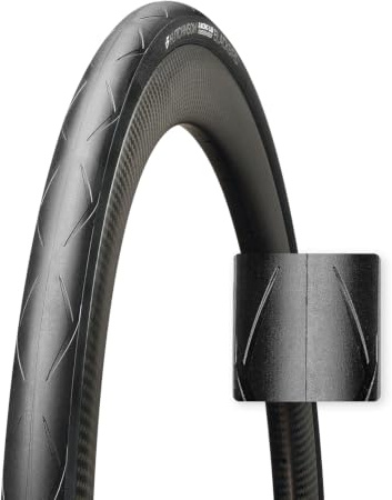 Hutchinson - Black Bird - Pneu Route Performance - Tringle Souple - Tubetype - 700 x 30 - Noir
