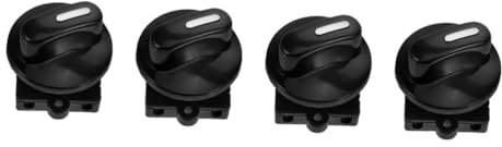 Gatuida 4pezzi Interruttore Rotativo Posizioni e Velocità Per Ventilatore e Riscaldatore Selettore Di Velocità Per Modifiche Automotive e Controllo Clima Facile Da Installare