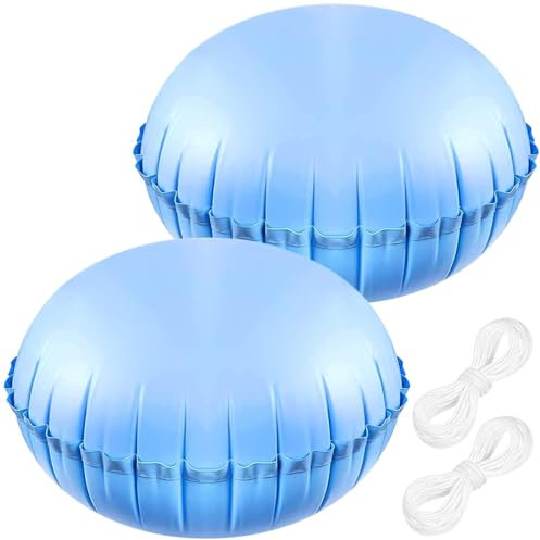 Funmo 4ft x 4ft Winter Pool Cushion, 2 Pool Air Cushions Winter Accessories, Winter Cushion, Pool Cushion for Winter Covers Tarpaulins, Pool Cushion for Winter Winter Cushion, Air Cushion