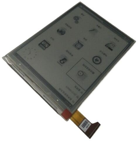 Hyyudiut 6-Zoll-LCD-Display for D r660 ohne Hintergrundbeleuchtung LCD-Display E-Book Ebook Reader Ersatz
